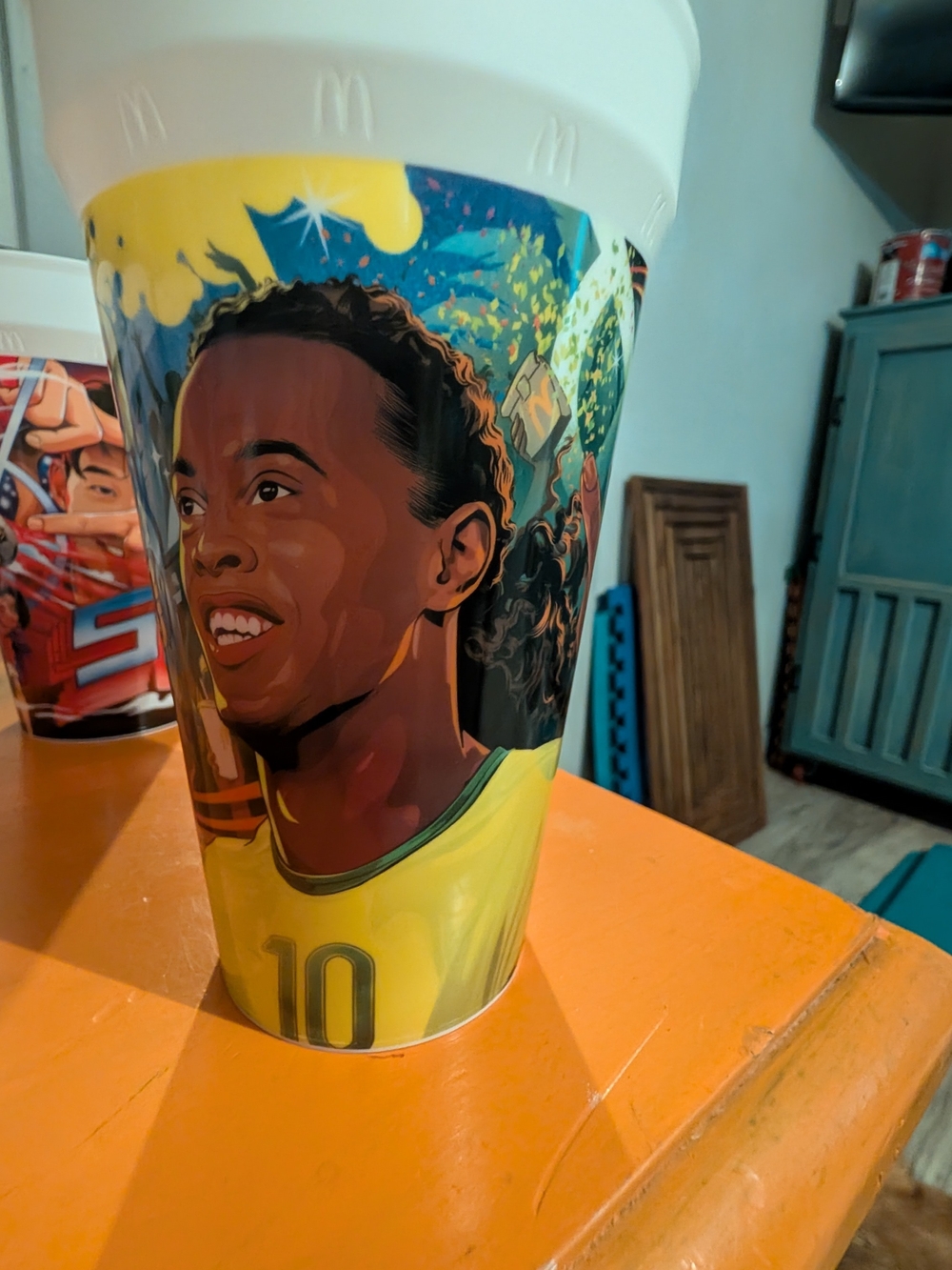 Premier Soccer Player Printed Reusable Cup - Multicolor - Picture 7 of 9